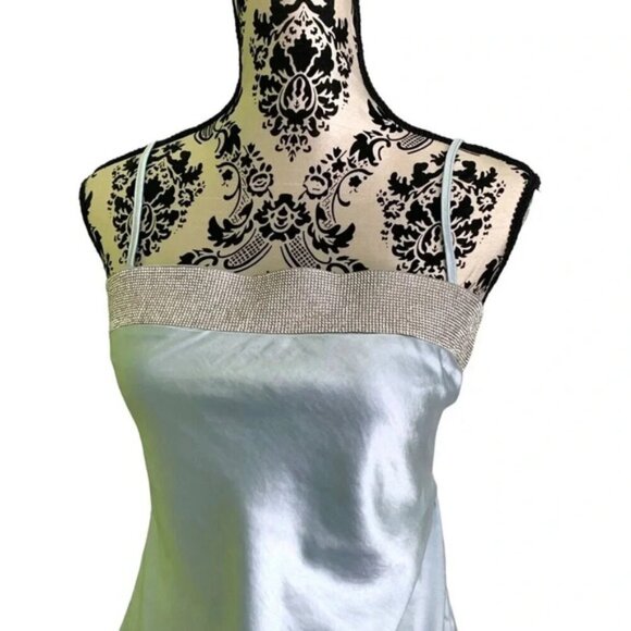 NWOT Klesis Satin Slip Dress - Picture 8 of 9